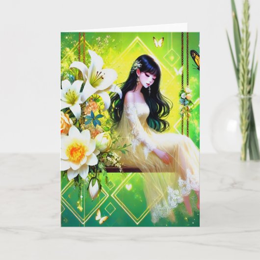 - Die Reise zum Erfolg beginnt mit einem Traum Dankeskarte (Vorderseite)