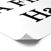 Die Reise zum Feuerwehrmann hat begonnen Poster (Ecke)