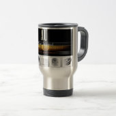 Die reisende Kaffee-Tasse - Künstler Untamed Reisebecher (VorderseiteRechts)