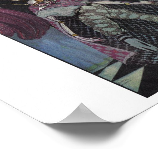 Die Reiseunternehmen Poster (Ecke)