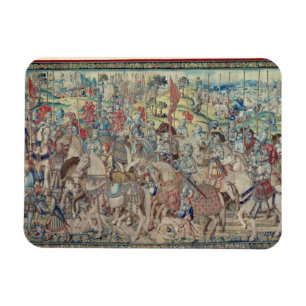 Die Reiter, von der Tapisserie von 'David Magnet