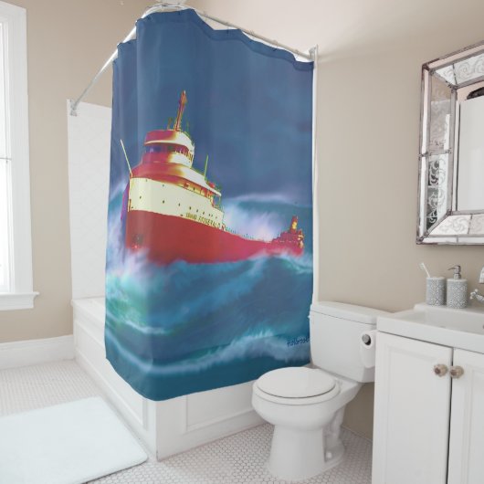 DIE REKHE DES EDMUND FITZGERALD DUSCHVORHANG (Beispiel)