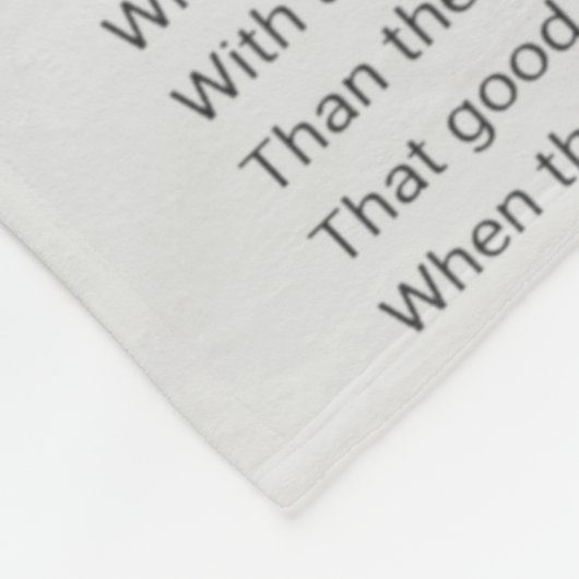 DIE REKHE DES EDMUND FITZGERALD FLEECEDECKE (Ecke)