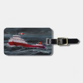 DIE REKHE DES EDMUND FITZGERALD GEPÄCKANHÄNGER (Vorderseite horizontal)