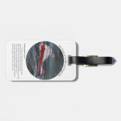 DIE REKHE DES EDMUND FITZGERALD GEPÄCKANHÄNGER (Rückseite horizontal)