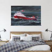 DIE REKHE DES EDMUND FITZGERALD LEINWANDDRUCK (Insitu (Schlafzimmer))