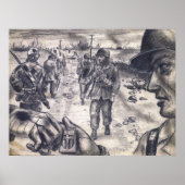 Die Reliefspalte Poster (Vorne)