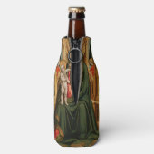 Die religiöse Kunstflasche "Jungfrau und Kind" coo Flaschenkühler (Flasche Rückseite)