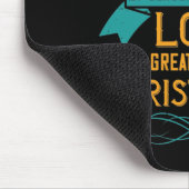 Die religiöse Liebe ist ein großer Triumph über da Mousepad (Ecke)