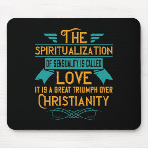 Die religiöse Liebe ist ein großer Triumph über da Mousepad
