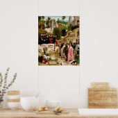 Die Relikte des hl. Johannes des Täufer Poster (Küche)