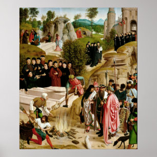 Die Relikte des hl. Johannes des Täufer Poster