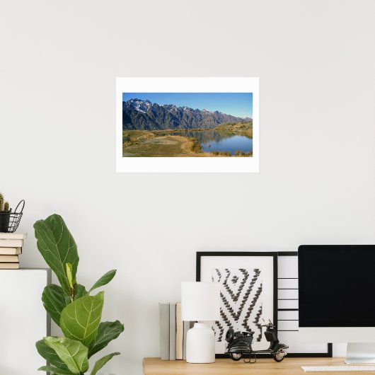 Die Remarkables, Queenstown, Neuseeland Poster (Heimbüro)