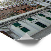 Die Renaissance-Fassade der Kirche San Zaccaria Poster (Ecke)