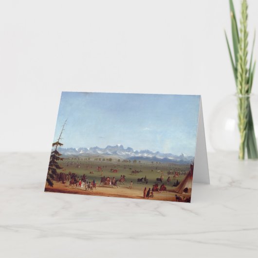 Die Rendezvous in der Nähe des grünen Flusses Karte (Vorderseite)