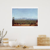 Die Rendezvous in der Nähe des grünen Flusses Poster (Küche)