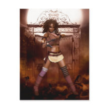 Die Renegade Gunslinger Postkarte