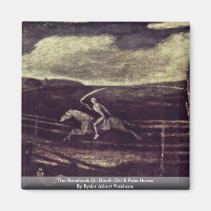 Die Rennbahn oder der Tod auf einem blassen Pferd Magnet