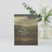 Die Rennbahn oder Tod auf einem blassen Pferd Postkarte (Stehend Vorderseite)