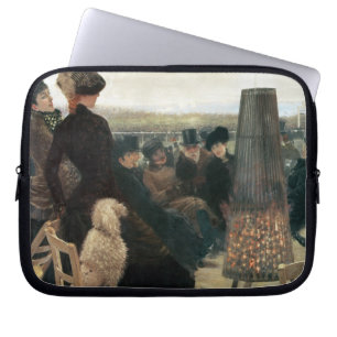 Die Rennen bei Auteuil, Teil eines Triptychons (Ö Laptopschutzhülle