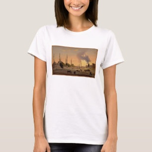 Die Rennstrecke in Konstantinopele (Öl auf T-Shirt