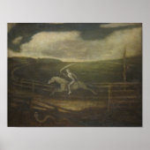 Die Rennstrecke oder der Tod auf einem blassen Pfe Poster (Vorne)