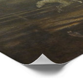 Die Rennstrecke oder der Tod auf einem blassen Pfe Poster (Ecke)