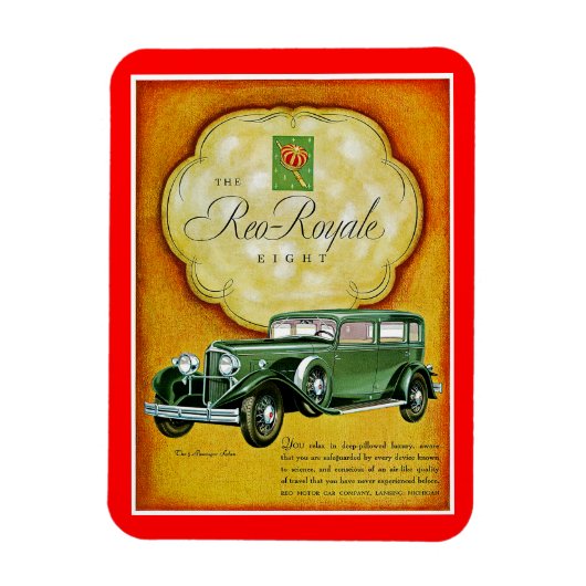 Die Reo-Royale-Acht Magnet (Vertikal)
