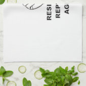 Die Reptilienagenda widerstehen Handtuch (Gefaltet)