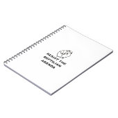 Die Reptilienagenda widerstehen Notizblock (Linke Seite)