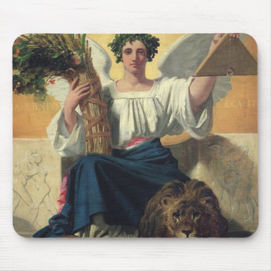 Die Republik, 1848 Mousepad (Vorne)