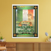 Die Republik Irland Centennial. Leinwanddruck (Insitu (Wohnzimmer))