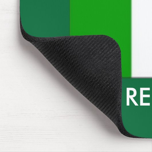 Die Republik- Irlandmäusematte Mousepad (Ecke)