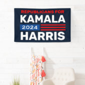Die Republikaner für die Wahlbanner von Biden Harr Banner (Insitu)