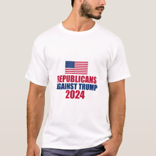 Die Republikaner gegen die Wahl Trump 2024 T-Shirt