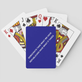 Die Republikaner haben das Nötige Spielkarten