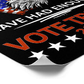 Die Republikaner haben Trump 2024 gewählt, wie es Poster (Ecke)