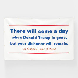 Die Republikaner, Ihre Ehrerbietung wird Cheney Zi Banner