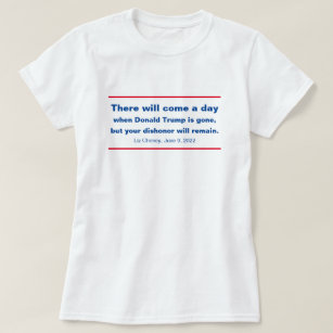 Die Republikaner, Ihre Ehrerbietung wird Cheney Zi T-Shirt