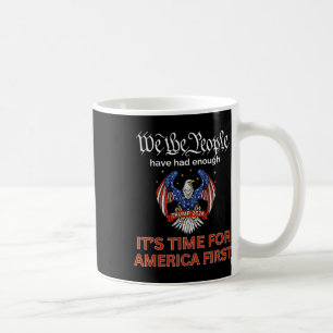 Die Republikaner wählen Trump 2024 America First W Kaffeetasse