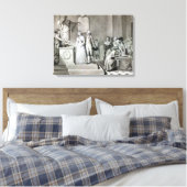 Die republikanische Ehe Leinwanddruck (Insitu (Schlafzimmer))