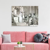 Die republikanische Ehe Leinwanddruck (Insitu (Wohnzimmer))