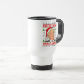 Die republikanische Gift-Tasse Donald Trump frohe  Reisebecher (VorderseiteRechts)