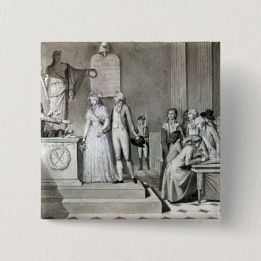 Die republikanische Heirat Button (Vorderseite)