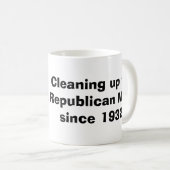 Die republikanische Verwirrung seit 1932 Kaffeetasse (VorderseiteRechts)