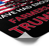 Die republikanischen Bauern für Trump 2024 - Wir a Poster (Ecke)