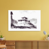 Die Residenz Lam Glassa-too Leinwanddruck (Insitu (Wohnzimmer))