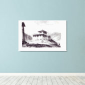 Die Residenz Lam Glassa-too Leinwanddruck (Insitu (Holzboden))