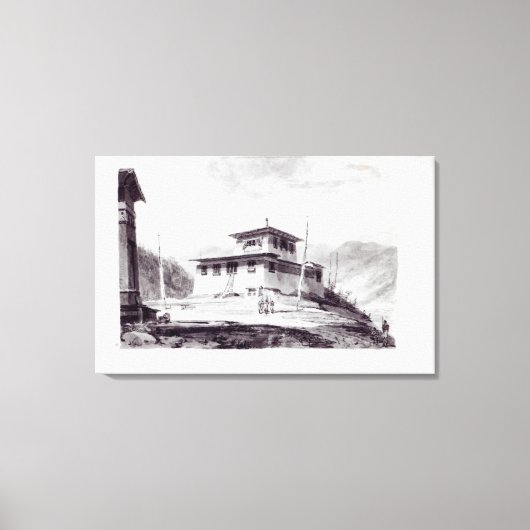 Die Residenz Lam Glassa-too Leinwanddruck (Vorderseite)