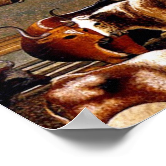 Die Residenz von David Twining - Edward Hicks Poster (Ecke)